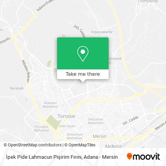 İpek Pide Lahmacun Pişirim Fırını map