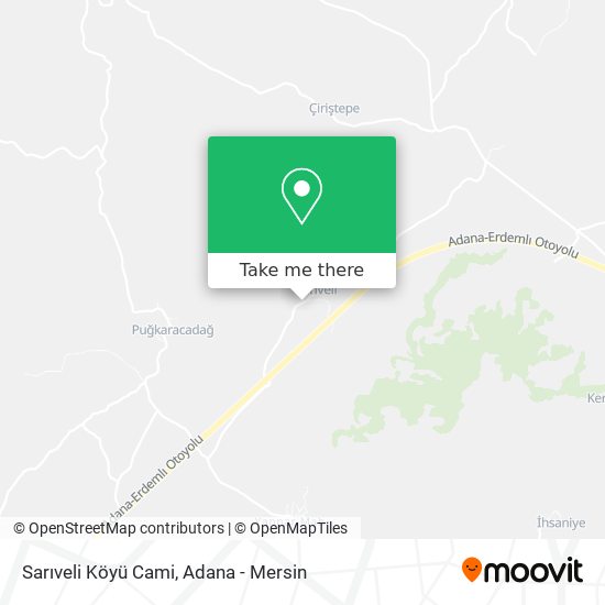 Sarıveli Köyü Cami map