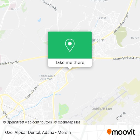 Ozel Alpsar Dental map