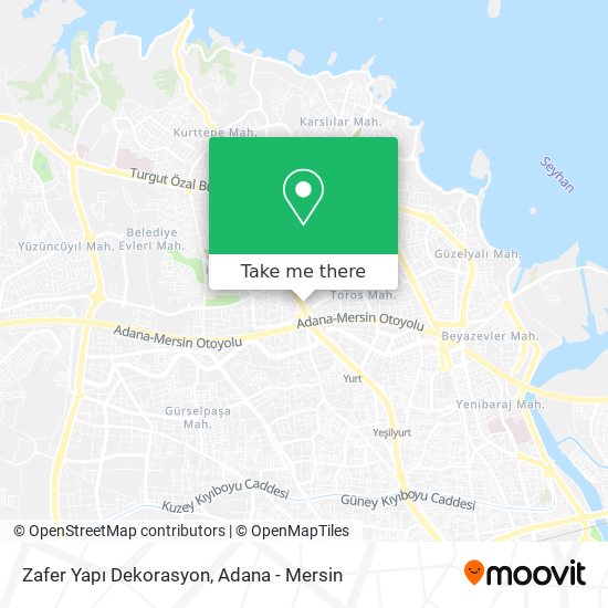 Zafer Yapı Dekorasyon map