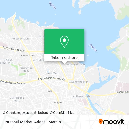 Istanbul Market map