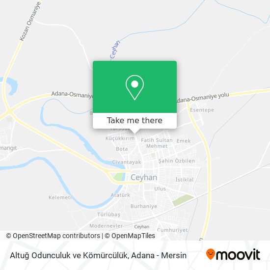Altuğ Odunculuk ve Kömürcülük map