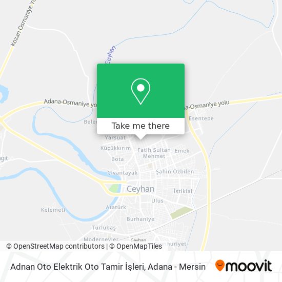Adnan Oto Elektrik Oto Tamir İşleri map