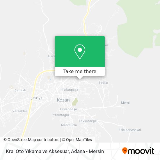 Kral Oto Yıkama ve Aksesuar map