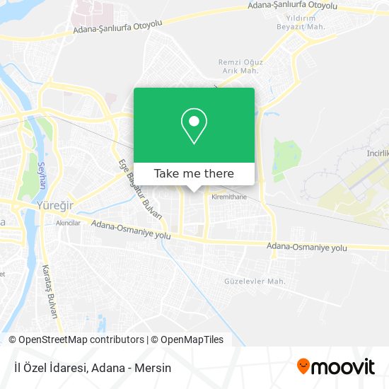 İl Özel İdaresi map