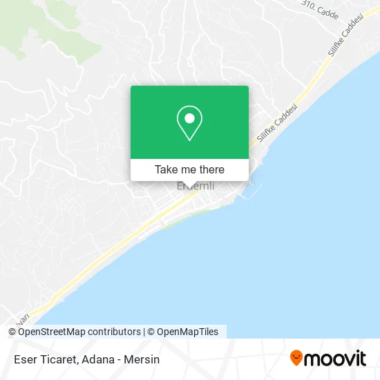 Eser Ticaret map