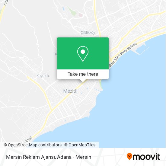 Mersin Reklam Ajansı map