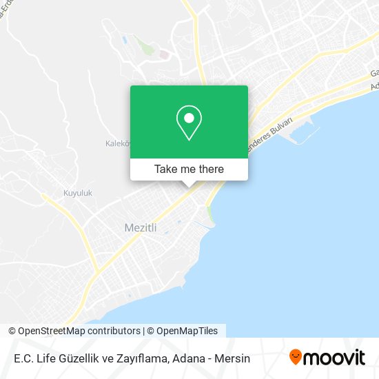 E.C. Life Güzellik ve Zayıflama map