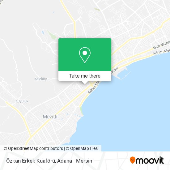 Özkan Erkek Kuaförü map