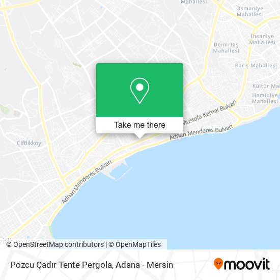 Pozcu Çadır Tente Pergola map