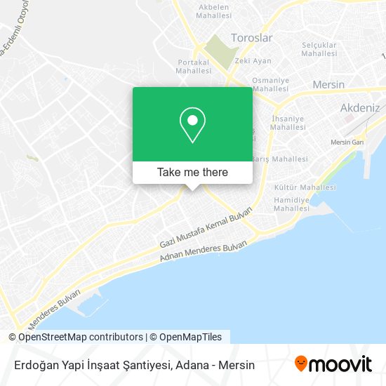 Erdoğan Yapi İnşaat Şantiyesi map