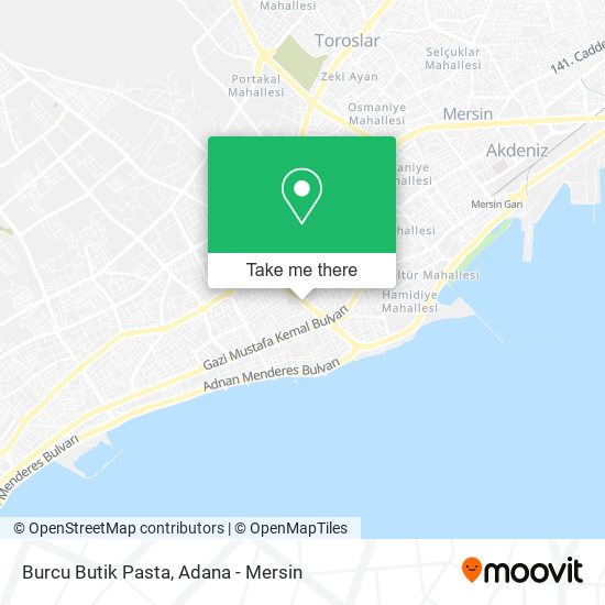 Burcu Butik Pasta map