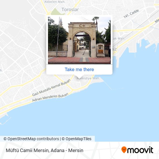 Müftü Camii Mersin map