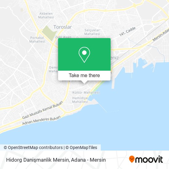 Hidorg Danişmanlik Mersin map