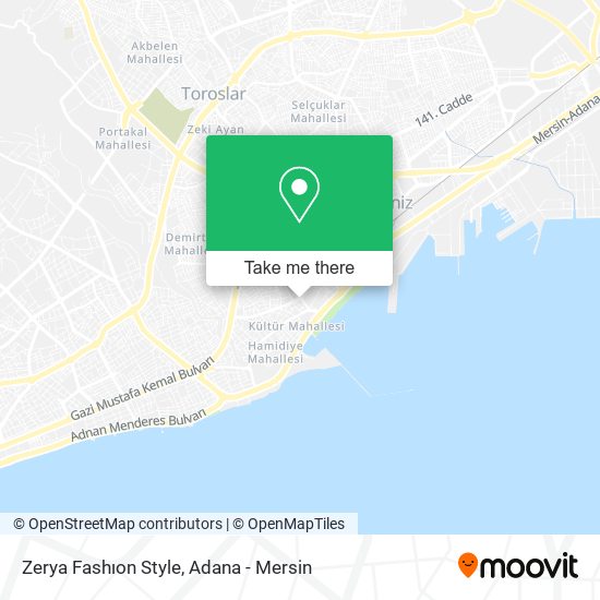 Zerya Fashıon Style map