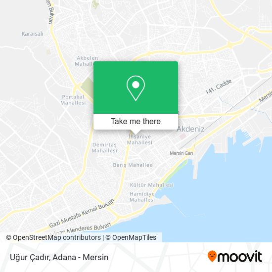 Uğur Çadır map