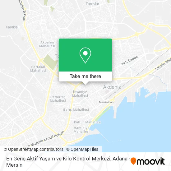 En Genç Aktif Yaşam ve Kilo Kontrol Merkezi map