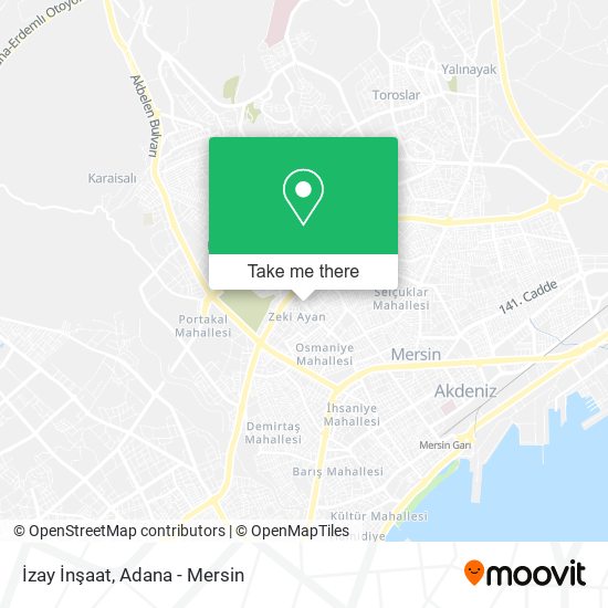 İzay İnşaat map