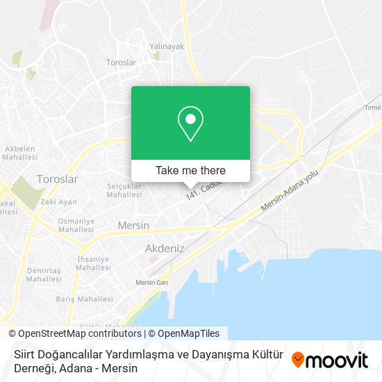 Siirt Doğancalılar Yardımlaşma ve Dayanışma Kültür Derneği map