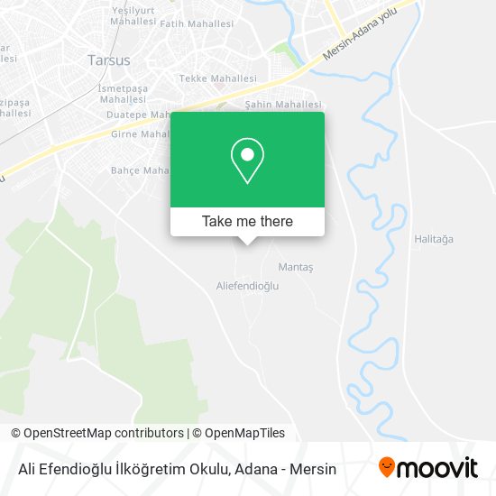Ali Efendioğlu İlköğretim Okulu map