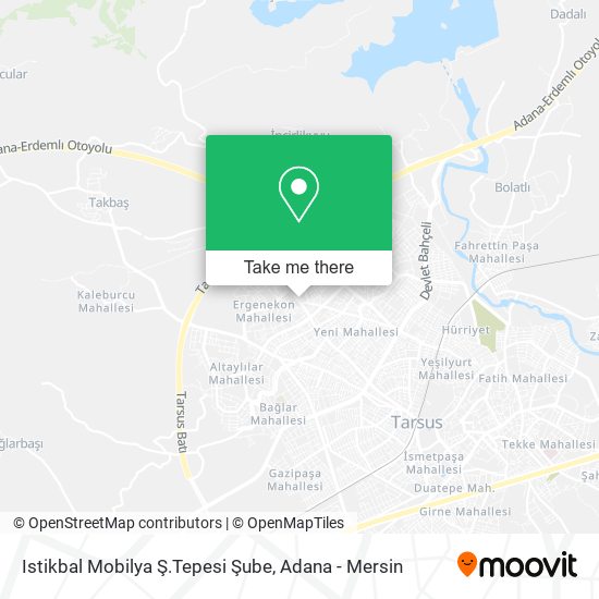 Istikbal Mobilya Ş.Tepesi Şube map