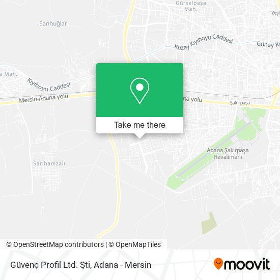 Güvenç Profil Ltd. Şti map