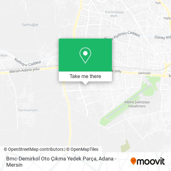 Bmc-Demirkol Oto Çıkma Yedek Parça map