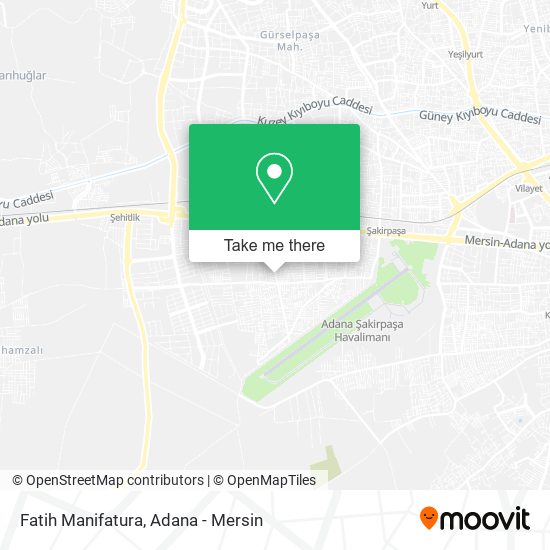 Fatih Manifatura map