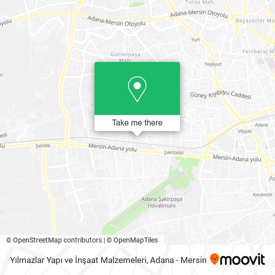 Yılmazlar Yapı ve İnşaat Malzemeleri map