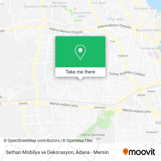 Sethan Mobilya ve Dekorasyon map