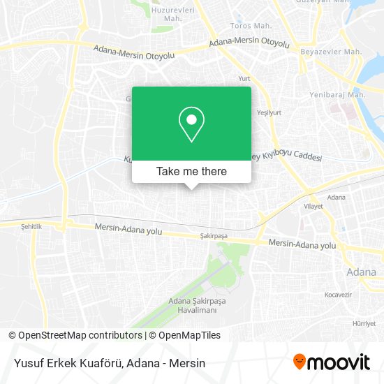 Yusuf Erkek Kuaförü map