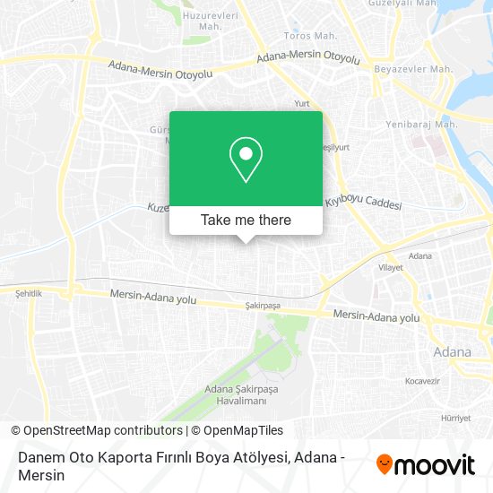 Danem Oto Kaporta Fırınlı Boya Atölyesi map