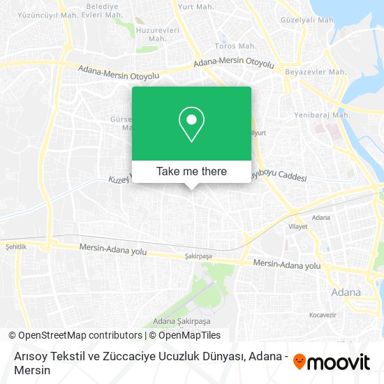 Arısoy Tekstil ve Züccaciye Ucuzluk Dünyası map