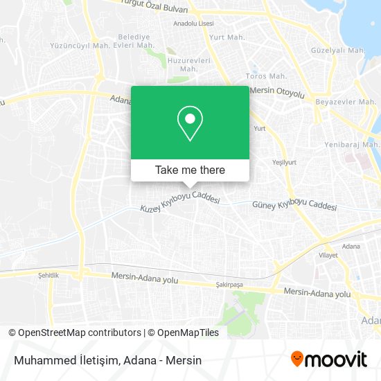 Muhammed İletişim map