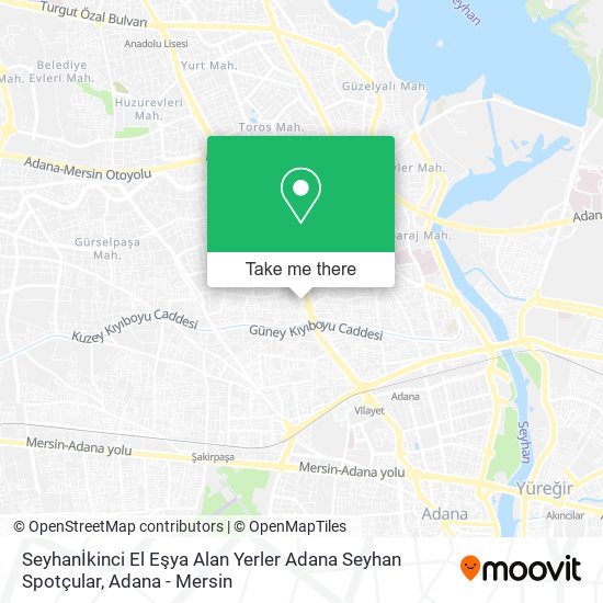 Seyhanİkinci El Eşya Alan Yerler Adana Seyhan Spotçular map