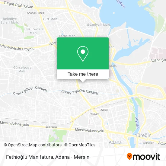 Fethioğlu Manifatura map