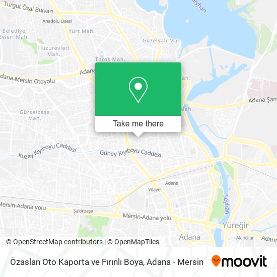 Özaslan Oto Kaporta ve Fırınlı Boya map