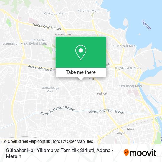 Gülbahar Hali Yikama ve Temizlik Şirketi map
