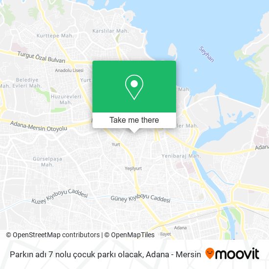 Parkın adı 7 nolu çocuk parkı olacak map