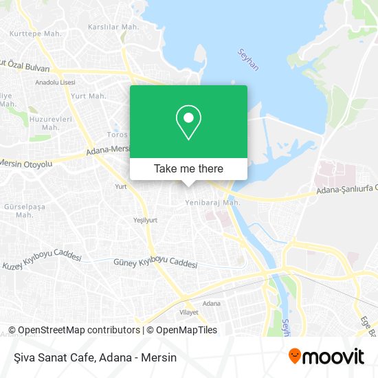 Şiva Sanat Cafe map