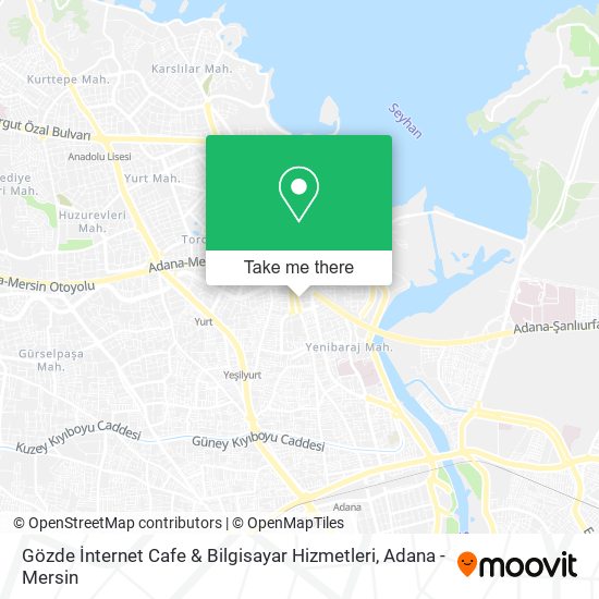 Gözde İnternet Cafe & Bilgisayar Hizmetleri map