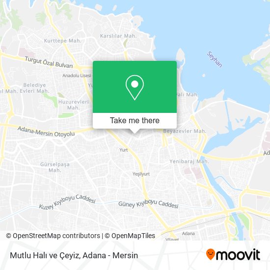 Mutlu Halı ve Çeyiz map