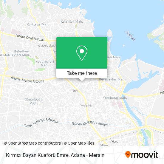 Kırmızı Bayan Kuaförü Emre map