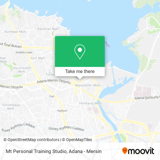 Mt Personal Training Studio map