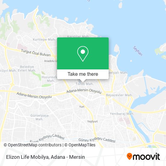 Elizon Life Mobilya map