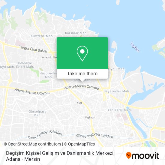 Degişim Kişisel Gelişim ve Danışmanlık Merkezi map