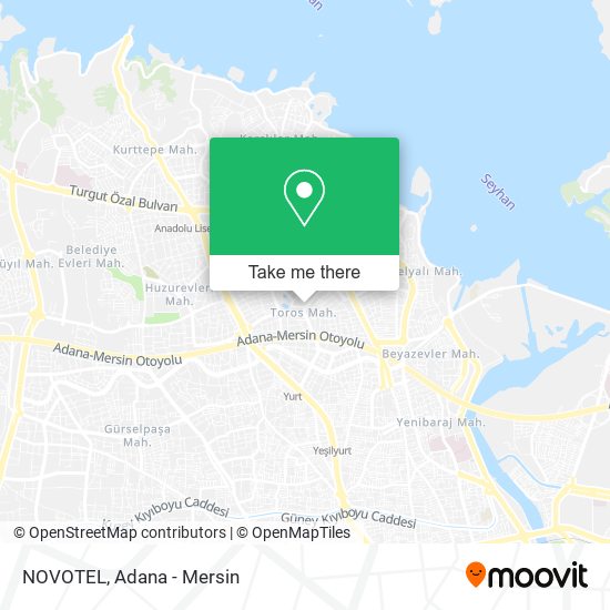 NOVOTEL map