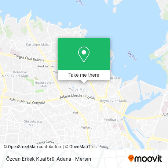 Özcan Erkek Kuaförü map