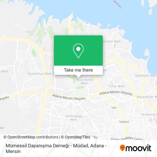 Mümessil Dayanışma Derneği - Müdad map
