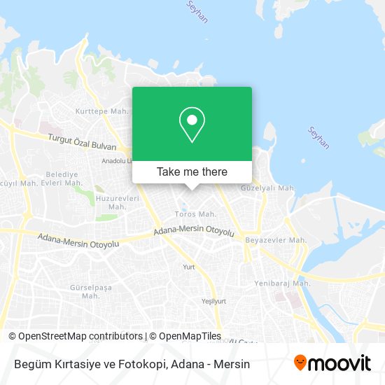 Begüm Kırtasiye ve Fotokopi map